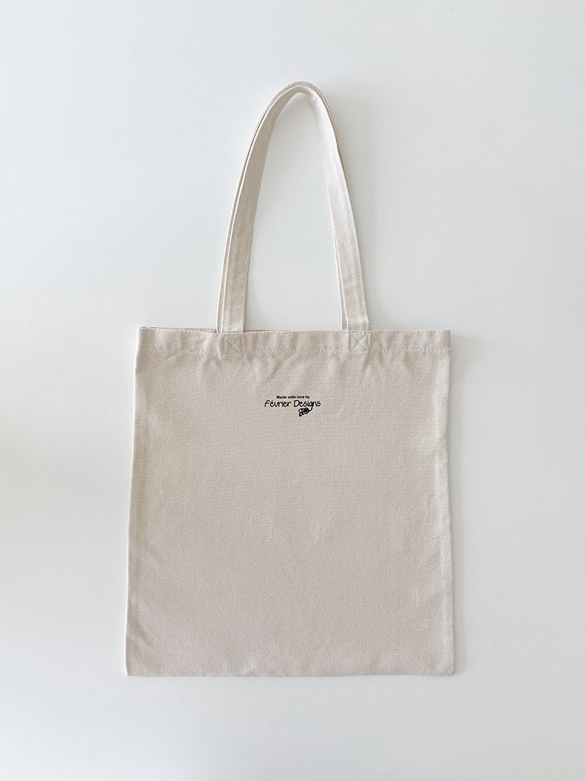 S Alphabet Canvas Tote Bag