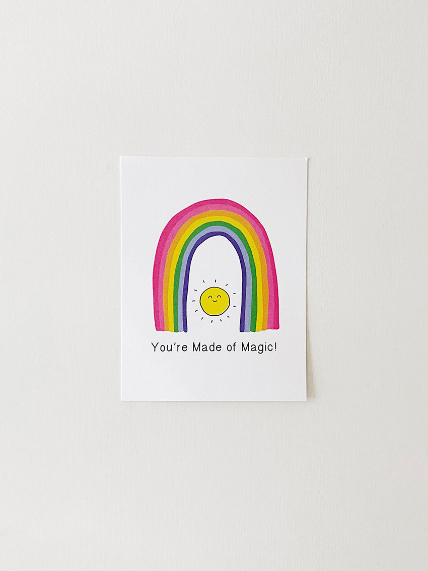 You're Made of Magic Affirmation Postcard